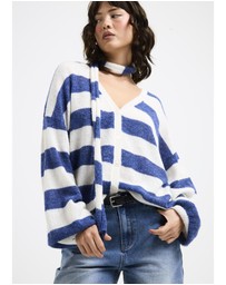 Subtitled - Catalina V-Neck Oversized Cardigan