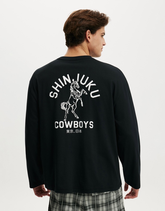 Cotton On - Regular Fit Graphic Ls T-Shirt