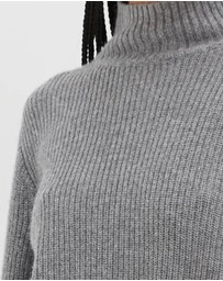 Style Addict - Chunky Knit - Heather Grey