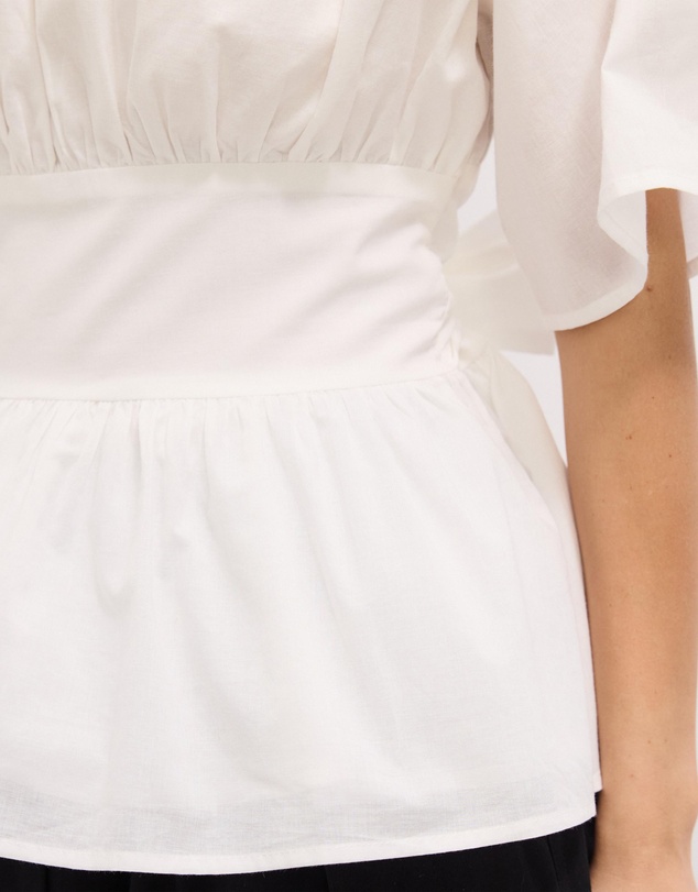 The Fated - Stella Waisted Blouse
