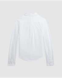 Polo Ralph Lauren - Featherweight Cotton Mesh Shirt - Teens