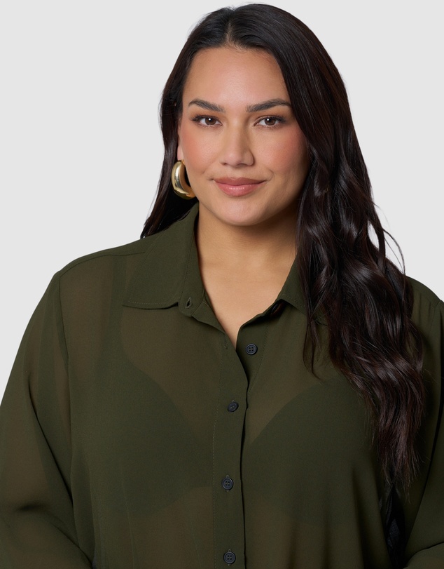 Sunday In The City - Vixen Sheer Shirt