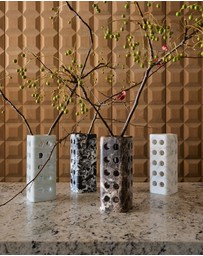 Greg Natale - Geo Vase Blue Onyx
