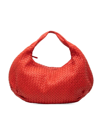 Pre-Loved by Azura Reborn - Pre-Loved Large Nappa Intrecciato Belly Hobo