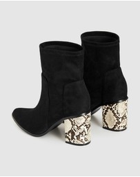 City Chic - WIDE FIT Kendra Ankle Boot
