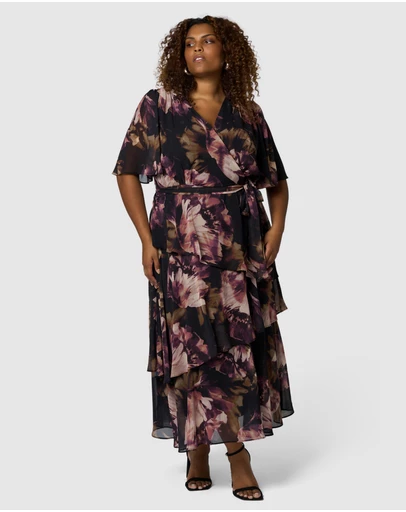 Pink Dusk by Curve Project - Hypnotic Maxi Dress