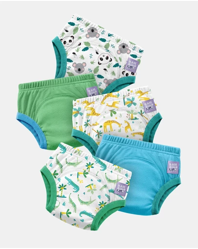 Splash About - 5 Pack Reusable Potty Training Pants Elite - Wild Life