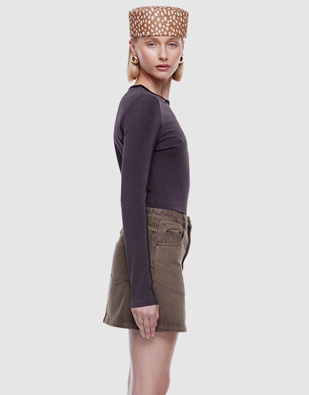 ENA PELLY - Stella Denim Mini Skirt
