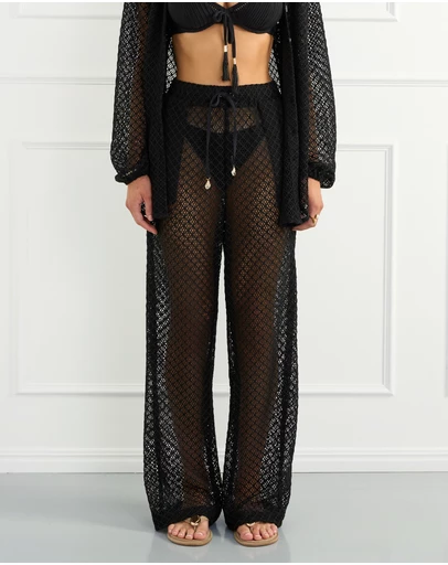 Aqua Blu Australia - Black Resort Pants