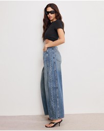 Good American - Good Extreme Barrel Jeans