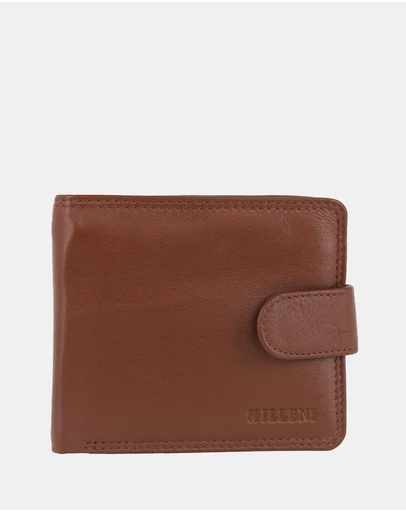 Milleni - Milleni Leather Men's Tab Wallet