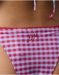 Damson Madder - Tie Side Bikini Bottoms