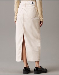 Calvin Klein Jeans - Denim Utility Maxi Skirt