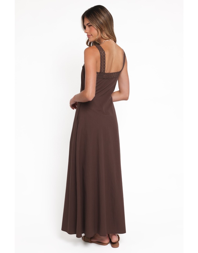 Petal & Pup - Alandra Maxi Dress - Brown