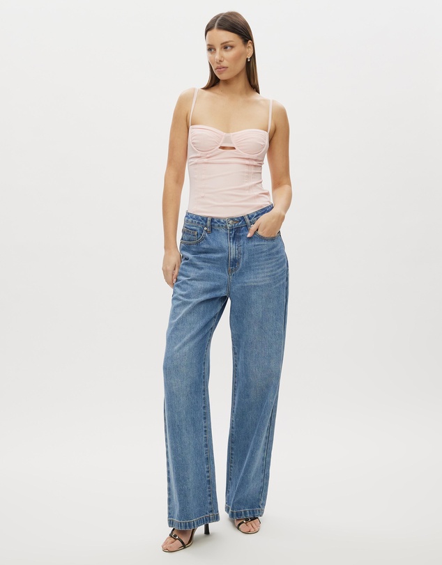 Lover - Clara Bustier Mesh Top