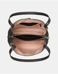 Kate Spade - Deco Pebbled Leather Large Shoulder Bag