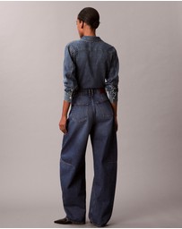 Calvin Klein Jeans - High Rise Barrel Jeans