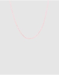 Elli Jewelry - Necklace Quartz Beaded Summer 925 Sterling Silver Gold-Plated