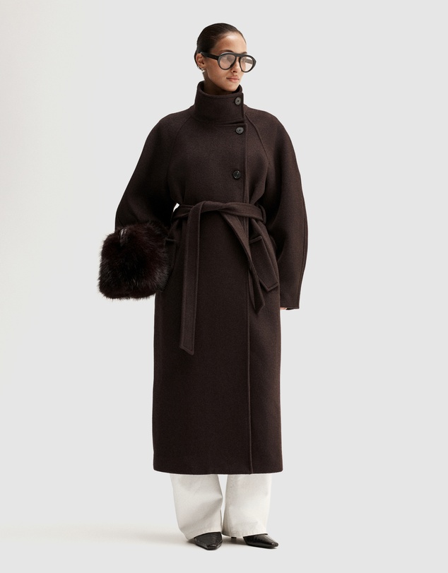 Elka Collective - Angelica Wool-Blend Coat