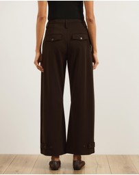 Atmos&Here - Bella Cuff Tab Pants