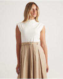 Decjuba - Stefanie Spliced Midi Dress
