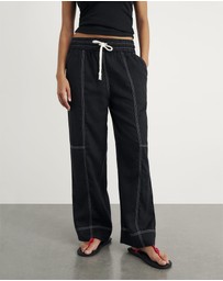 Jag - Sabine Linen Relaxed Leg Pant