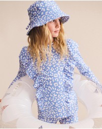 Huxbaby - Leopard Frill 2 Piece Set - ICONIC EXCLUSIVE - Babies-Kids