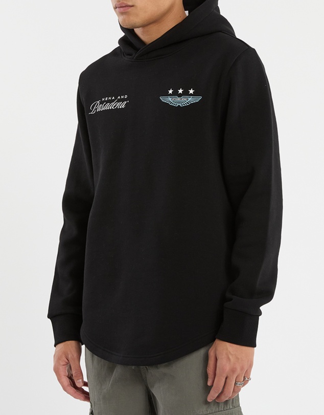 Nena & Pasadena - Break Dual Curved Hoodie