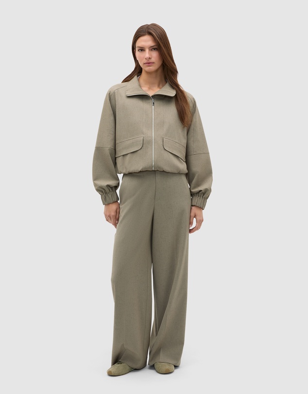 Seed Heritage - Nep Weave Bomber Jacket