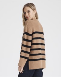 Everly Collective - Vancouver Striped Knit