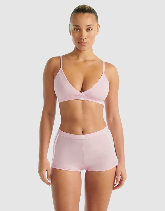 adidas Sportswear - Active Essentials Cotton 3 Stripes Triangle Wrap Bralette