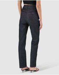 Rolla's - Loulou Straight Jean Long - Madame Indigo