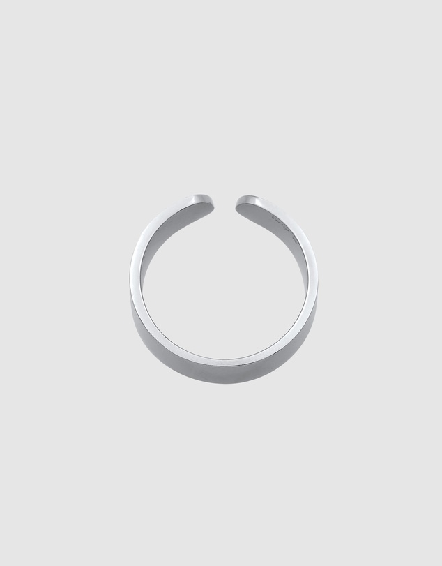 Kuzzoi - ICONIC EXCLUSIVE - Open Polished Band Ring in 925 Sterling Silver