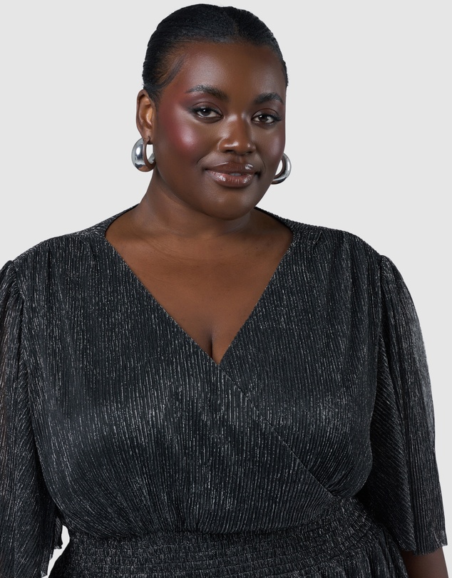 Pink Dusk by Curve Project - Steamy Encounters Maxi Dress