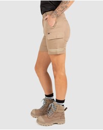 UNIT Workwear - UNIT Ladies Workwear Staple Cargo Performance Shorts
