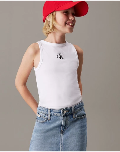 Calvin Klein Jeans - Girls Monogram Tank Top