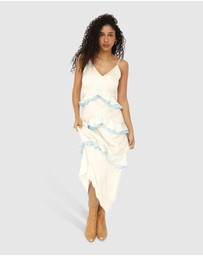 Belle & Bloom - Lovely Day Ruffle Maxi Dress