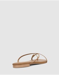 Siren - Mikki Flat Strappy Sandals