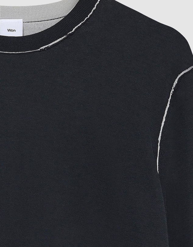 Won Hundred - Rune Two Layer Knit Sweater