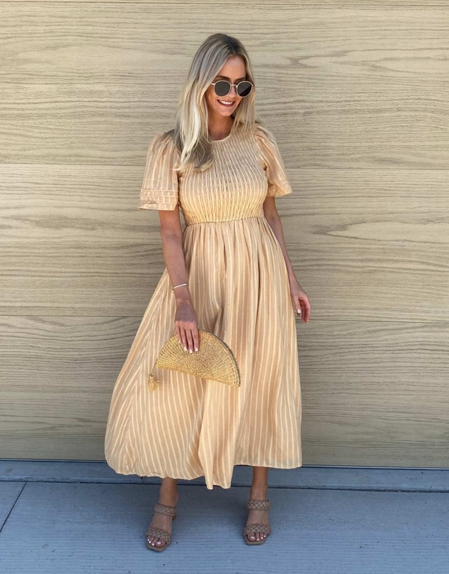 Esther & Co - Iolana Dress - Beige