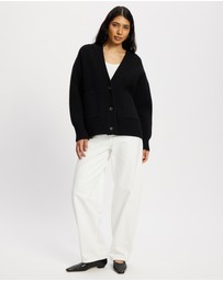 White By FTL - Amber Merino Cardigan