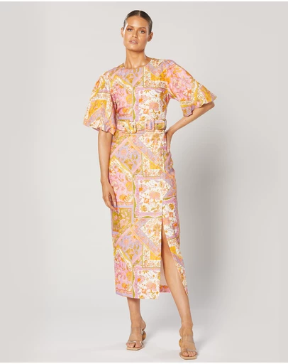 Winona - Harlan Belted Dress