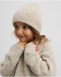 Country Road - Sequin Fluffy Beanie