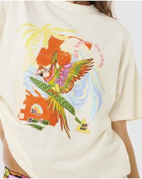 Rip Curl - Rip Curl x Farm Rio Wave Crest Heritage Tee