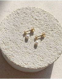 SAINT VALENTINE - Aspen Mini Drop Earrings - Gold