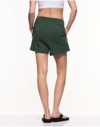 Soon Maternity - Side Stripe Cotton Shorts