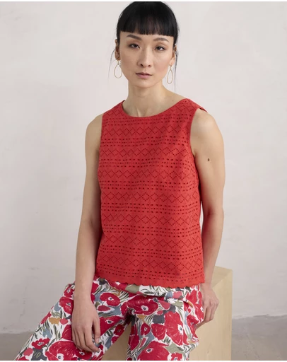 Seasalt - Seasalt Cornwall Red Binnacle Vest