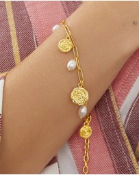 Carly Paiker - Spirallo Pearl Bracelet