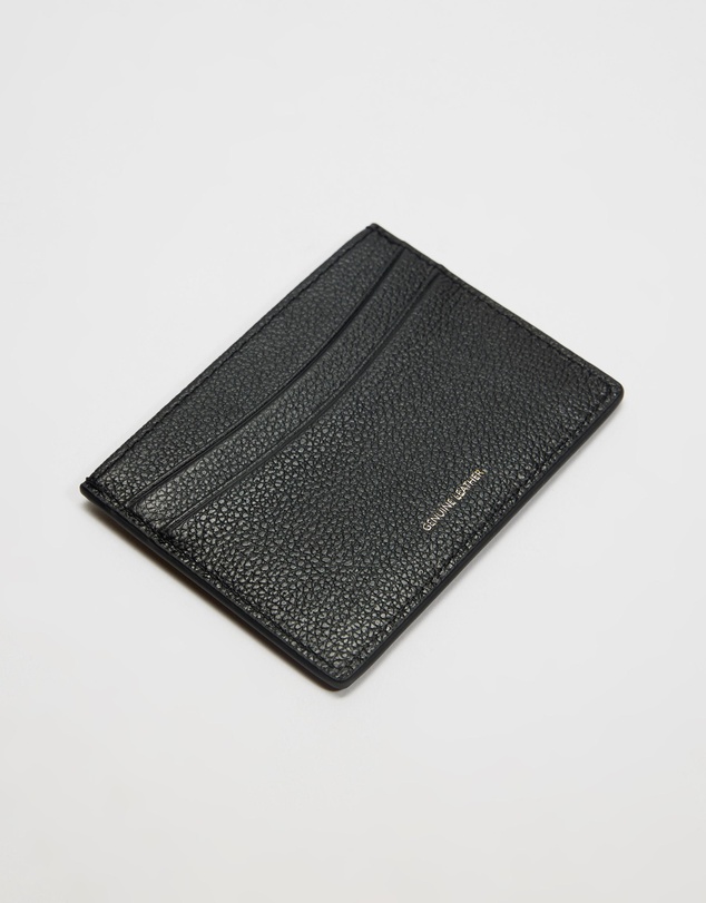 Emporio Armani - Tumbled Leather Card Holder
