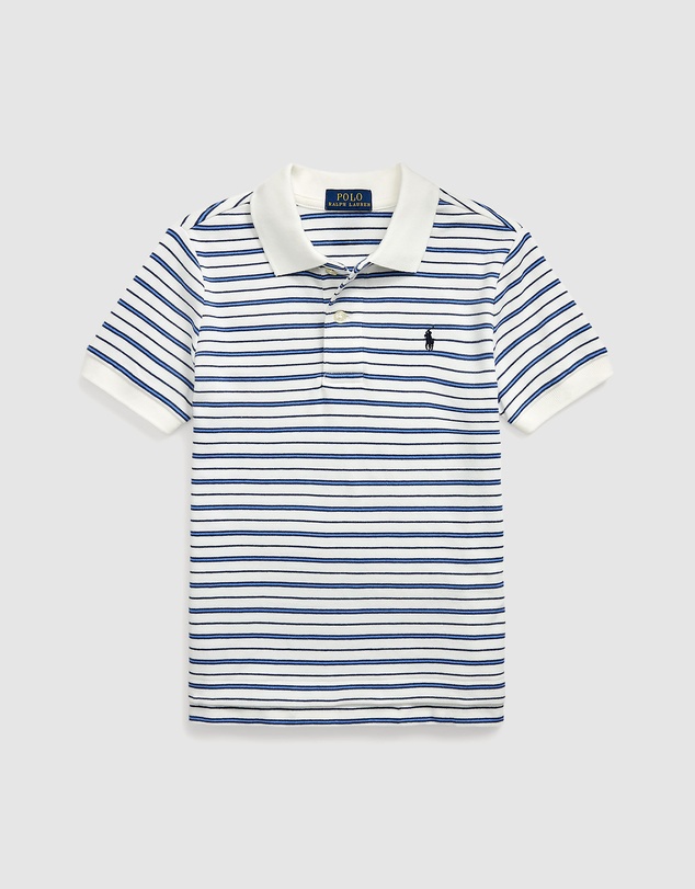 Polo Ralph Lauren - Striped Soft Cotton Polo Shirt - Babies-Kids